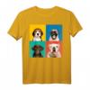 Lustiges buntes Hunde Pop Art Comic T-Shirt – Perfekt für Hundehalter, Hundeliebhaber und Hunde-Events