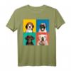 Lustiges buntes Hunde Pop Art Comic T-Shirt – Perfekt für Hundehalter, Hundeliebhaber und Hunde-Events