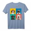 Lustiges buntes Hunde Pop Art Comic T-Shirt – Perfekt für Hundehalter, Hundeliebhaber und Hunde-Events