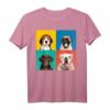 Lustiges buntes Hunde Pop Art Comic T-Shirt – Perfekt für Hundehalter, Hundeliebhaber und Hunde-Events