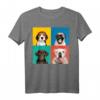 Lustiges buntes Hunde Pop Art Comic T-Shirt – Perfekt für Hundehalter, Hundeliebhaber und Hunde-Events