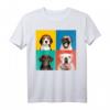 Lustiges buntes Hunde Pop Art Comic T-Shirt – Perfekt für Hundehalter, Hundeliebhaber und Hunde-Events