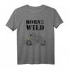 US 40 Geburtstag Snoopy Sketch Born Wild T-Shirt – Lizenziertes Comic-Design, langlebig & waschbeständig