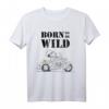 US 40 Geburtstag Snoopy Sketch Born Wild T-Shirt – Lizenziertes Comic-Design, langlebig & waschbeständig