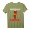 Portugal Flagge T-Shirt – Mein Herz schlägt für Portugal, perfektes Geschenk für Portugal Fans und Urlaubsliebhaber