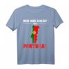 Portugal Flagge T-Shirt – Mein Herz schlägt für Portugal, perfektes Geschenk für Portugal Fans und Urlaubsliebhaber