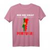 Portugal Flagge T-Shirt – Mein Herz schlägt für Portugal, perfektes Geschenk für Portugal Fans und Urlaubsliebhaber