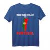 Portugal Flagge T-Shirt – Mein Herz schlägt für Portugal, perfektes Geschenk für Portugal Fans und Urlaubsliebhaber