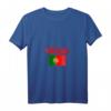 Damen & Herren Portugal Flagge T-Shirt mit V-Ausschnitt – Perfekt für Fans, Sport & Geschenkideen