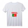 Damen & Herren Portugal Flagge T-Shirt mit V-Ausschnitt – Perfekt für Fans, Sport & Geschenkideen