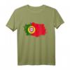 Flagge Portugal Grunge Landesflagge Portugal - Langarmshirt für Urlaub, Souvenir & Portugal-Liebhaber