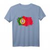 Flagge Portugal Grunge Landesflagge Portugal - Langarmshirt für Urlaub, Souvenir & Portugal-Liebhaber