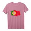 Flagge Portugal Grunge Landesflagge Portugal - Langarmshirt für Urlaub, Souvenir & Portugal-Liebhaber