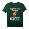 Portugal Flagge T-Shirt | Urlaub & Fan Geschenk für Portugal-Liebhaber & Wurzelliebhaber
