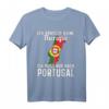 Portugal Flagge T-Shirt | Urlaub & Fan Geschenk für Portugal-Liebhaber & Wurzelliebhaber