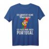 Portugal Flagge T-Shirt | Urlaub & Fan Geschenk für Portugal-Liebhaber & Wurzelliebhaber