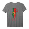 Portugalflaggen T-Shirt mit portugiesischem Spruch – Stolz auf portugiesische Wurzeln und Design für Portugal-Fans