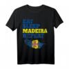 Madeira Portugal Distressed T-Shirt - Portugiesischer Stolz, Strand-Design & Urlaubsstil für Madeira Fans
