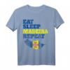 Madeira Portugal Distressed T-Shirt - Portugiesischer Stolz, Strand-Design & Urlaubsstil für Madeira Fans