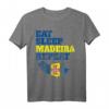 Madeira Portugal Distressed T-Shirt - Portugiesischer Stolz, Strand-Design & Urlaubsstil für Madeira Fans