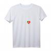 Damen Portugal Heartbeat I Love Portugal Flagge T-Shirt mit V-Ausschnitt – Patriotisches Souvenir & Support für die portugiesische Kultur