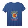 Damen T-Shirt mit Spruch 'Ich brauche keine Therapie, ich muss nur nach Sri Lanka' – Lustiges Urlaubs- und Geschenkshirt für Sri Lanka Fans