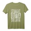 Gerade Outta Sri Lanka T-Shirt – Stylisches Reise- und Geburtstagsgeschenk im Vintage-Washed-Out Grunge-Stil für Weltenbummler, Touristen & Sri Lanka Fans