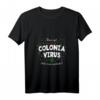 Damen Colonia Virus Karneval Outfit Köln Kölle Kölsch Jeck Grippe T-Shirt mit V-Ausschnitt - Perfekt für Fastelovend & Karnevalsfeiern