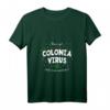Damen Colonia Virus Karneval Outfit Köln Kölle Kölsch Jeck Grippe T-Shirt mit V-Ausschnitt - Perfekt für Fastelovend & Karnevalsfeiern