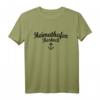 Heimathafen Rostock (Schwarz) T-Shirt – Perfektes Geschenk für Rostock-Liebhaber, Segler und Hafenfans