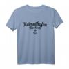 Heimathafen Rostock (Schwarz) T-Shirt – Perfektes Geschenk für Rostock-Liebhaber, Segler und Hafenfans