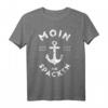 Moin ihr Spacken Lustiges Plattdeutsch Norddeutschland T-Shirt mit Anker Motiv – Perfekt für Küsten- und Meeresliebhaber