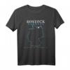 Germany Rostock T-Shirt – Klassisch geschnitten, langlebig mit doppelt genähtem Saum, ideales Souvenir oder Fanartikel
