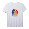 Rumänisches Mädchen Rumänien T-Shirt – Klassisches Design mit doppelt genähtem Saum