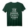 Rumänien-Fan T-Shirt mit Humor - 'Ich Bin Rumane Ich Kann Nicht Ruhig Bleiben Muie' Geschenk für Rumänien-Liebhaber und Reisende