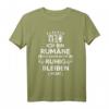 Rumänien-Fan T-Shirt mit Humor - 'Ich Bin Rumane Ich Kann Nicht Ruhig Bleiben Muie' Geschenk für Rumänien-Liebhaber und Reisende