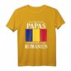Herren Vater T-Shirt mit Rumänien Heimatmotiv – Lustiges Geschenk für rumänische Papas und Familienliebe