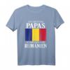 Herren Vater T-Shirt mit Rumänien Heimatmotiv – Lustiges Geschenk für rumänische Papas und Familienliebe