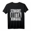 Rumänien - Straight Outta Rumänien T-Shirt – Perfektes Geschenk für Rumänien-Fans, Geburtstage & Souvenirs