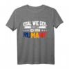 Egal Wie Geil Du Bist Ich Bin Rumäne - Witziges Rumänien T-Shirt für Fans und Liebhaber der rumänischen Flagge