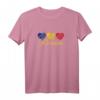 Flagge Rumänien Liebe rumänische Herzen – Rumänien T-Shirt als Fanartikel, Souvenir und Geschenk für Rumänen & Rumänien-Liebhaber