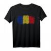 Vintage Rumänien T-Shirt mit Flagge für Damen, Herren, Kinder & Jugendliche – Stolz Rumänien Tag & Nationalfeiertag