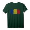 Vintage Rumänien T-Shirt mit Flagge für Damen, Herren, Kinder & Jugendliche – Stolz Rumänien Tag & Nationalfeiertag