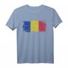 Vintage Rumänien T-Shirt mit Flagge für Damen, Herren, Kinder & Jugendliche – Stolz Rumänien Tag & Nationalfeiertag
