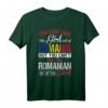 Rumänisches Mädchen T-Shirt - Kulturelles Design für Rumänien-Fans und Rumänische Frauen