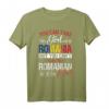 Rumänisches Mädchen T-Shirt - Kulturelles Design für Rumänien-Fans und Rumänische Frauen