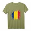 Rumänien Flagge Rumänische Fahne Fußball Fan T-Shirt – Stolz zeigen bei Sportveranstaltungen & Rumänien Urlaubsgeschenk