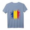 Rumänien Flagge Rumänische Fahne Fußball Fan T-Shirt – Stolz zeigen bei Sportveranstaltungen & Rumänien Urlaubsgeschenk
