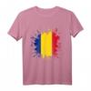 Rumänien Flagge Rumänische Fahne Fußball Fan T-Shirt – Stolz zeigen bei Sportveranstaltungen & Rumänien Urlaubsgeschenk
