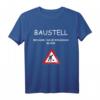 Rumänien Baustelle Rumänische Flagge T-Shirt – Lustiges Geschenk für Rumänienliebhaber, Fans & Gastarbeiter zum Geburtstag & Weihnachten